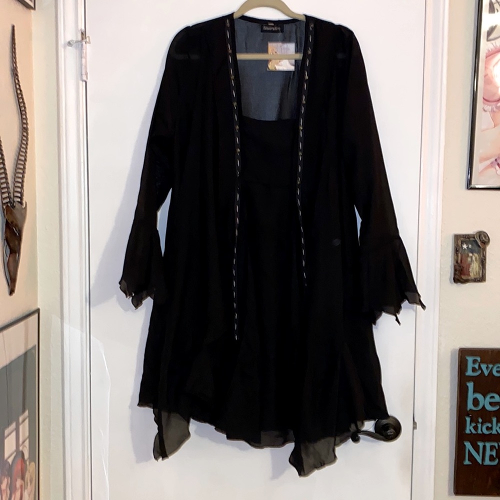 Lotustraders Black Long Sleeve Tunic
